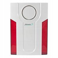 Zewnętrzna syrena alarmowa 105 dB z lampą błyskową Atlantic'S