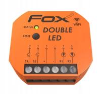 Sterownik oświetlenia WiFi LED 2-kanałowy 12/24VDC F&F WI-LED2S2-P FOX