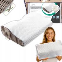 ОРТОПЕДИЧЕСКАЯ ПОДУШКА ДЛЯ СНА НА БОКУ И ЖИВОТЕ ПРОФИЛИРОВАННАЯ ПЕНА С ЭФФЕКТОМ ПАМЯТИ