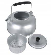 Алюминиевый туристический чайник с ситечком Mil-Tec Tea Kettle 800 мл