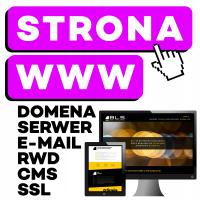 NOWOCZESNA STRONA INTERNETOWA WWW FIRMY + E-MAIL FIRMOWY + RWD SSL DOMENA