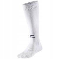 SIATKARSKIE MIZUNO COMFORT VOLLEY SOCKS LONG _41-43_ Skarpety Unisex Biały