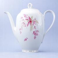 lata 60-te PIĘKNY DUŻY DZBANEK PORCELANOWY RÓŻOWE KWIATY