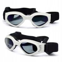 Солнцезащитные очки для собак UV 400 White M