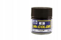 Mr.Color C002 Black-Gloss 10ml Cellulose Paint New