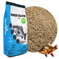 КОРМОВАЯ КОРМОВАЯ ГРАНУЛА РЫБОЛОВНАЯ ПРИМАНКА ДЛЯ ПРУДОВЫХ РЫБ КАРП ЭКО