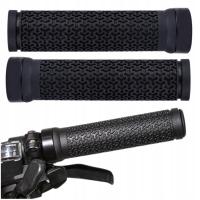 ВЕЛОСИПЕДНЫЕ РУЧКИ СКРУЧЕННЫЕ РУЧКИ ДЛЯ ВЕЛОСИПЕДА MTB РУЛЬ 2ШТ ЧЕРНЫЙ