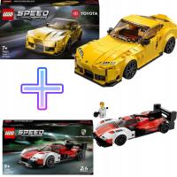 LEGO Speed Champions 76901 Toyota GR Supra + LEGO SPEED 76916 Porsche 963