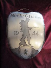 ryngraf, tarcza, plakieta - Monte Cassino 1944 - 2 Korpus Polski