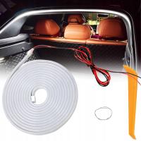 Oświetlenie ledowe Led 12V wnętrza auta taśma kabiny bagażnika samochodu 4M