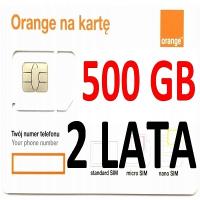 ИНТЕРНЕТ НА КАРТУ STARTER ORANGE FREE 500 GB 2 ГОДА