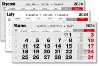 Kalendaria trójdzielne 2024r. (dostawa na jutro)