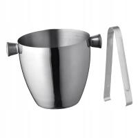 Wiaderko do piwa lodu podwójne ścianki izolowane wiaderko na lód chilling 1500 ml z klipsem