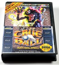 Crue Ball Heavy Metal Pinball Naklejka Plakat Games Sega Mega Drive