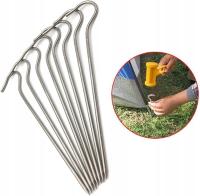 Śledzie do namiotu Aluminiowe 20 szt. 18 cm Kołki do twardego podłoża