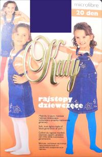 Katy rajstopy dziecięce niebieski poliamid