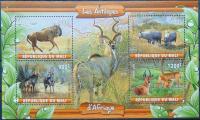 Antylopy afrykańskie fauna Mali 2020 ark. #ML20-31