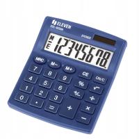 Kalkulator biurowy ELEVEN SDC805 niebieski, szkoln