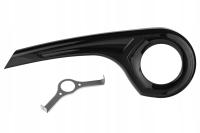 Osłona łańcucha 38T LAURA fi110 dł.450 czarna + uchw.