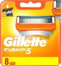 8 X GILLETTE FUSION 5 FUSION5 WKŁADY OSTRZA NOŻYKI ORYGINAŁ GILETTE