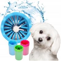 CZYŚCIK DO MYCIA ŁAP ŁAPEK DLA PSA KUBEK DO CZYSZCZENIA DUŻY SILIKONOWY