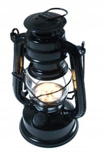 Декоративная светодиодная масляная лампа черного цвета 190 мм