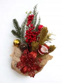 Stroik NA CMENTARZ GRÓB BOŻE NARODZENIE kompozycja