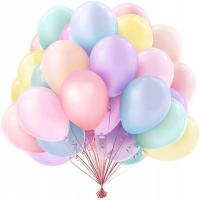 Воздушные шары Strong PartyDeco пастельные красочные для дня рождения на открытом воздухе 50 шт