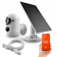 Kamera Monitoring WiFi Tuya Full HD Panel Solarny