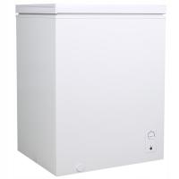 Малый морозильник 2в1 холодильник 137Л корзина LED белый