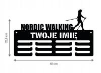 Вешалка для медалей с именем NORDIC WALKING 235.2