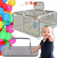 KOJEC DLA DZIECKA 126x126cm DZIECI GRUBA MATA 1cm ZESTAW KOSZ PIŁKI TORBA