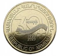 ARMENIA 50 DRAMS 2023 - 30 LAT WALUTY OKOLICZNOŚCIOWA MENNICZA