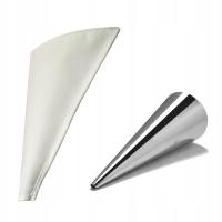 Rękaw cukierniczy 38 cm z tylką do dekoracji tortów 1.5 mm tylka do pisania