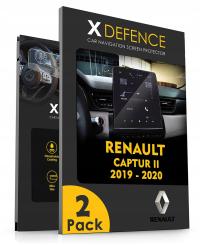 2в1 навигационное защитное стекло для RENAULT CAPTUR II 2019-2020