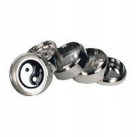 Metalowy Młynek 5-częściowy Ying & Yang 55 mm