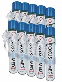 Tlen inhalacyjny FTL2 FokusMed NEUTRALNY 15L - Zestaw 10 Sztuk