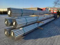 Оцинкованный дорожный столб 2,2 м диам. 60мм крышка