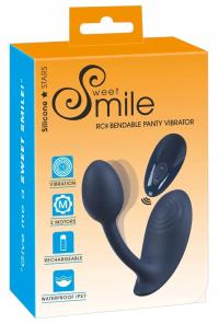 Sweet Smile RC Bendable Panty Vibrator - Model do Stymulacji Punktu G i Kro
