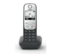 Telefon stacjonarny bezprzewodowy Gigaset A690 CLIP Czarny