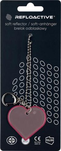 La Luminosite zawieszka miękka serce