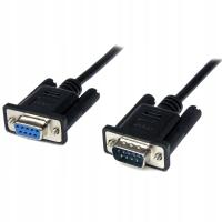 StarTech.com SCNM9FM2MBK kabel równoległy Czarny 2 m DB-9