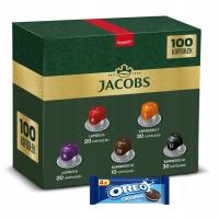 Капсулы для Nespresso( r) * Jacobs набор из 100 кофе, 9 1 упаковка бесплатно!