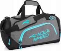 Torba sportowa treningowa na ramię na basen Aqua Speed duża 43L