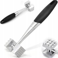 ОТБИВНОЙ МОЛОТОК ДЛЯ МЯСА, ДВУХСТОРОННИЙ МОЛОТОК, НЕРЖАВЕЮЩАЯ СТАЛЬ, КАЧЕСТВО