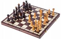 SQUARE - сенаторские деревянные шахматы - 40 х 40 см