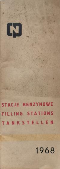 Informator Prospekt stacje benzynowe CPN 1968