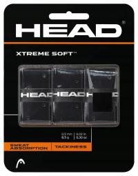 HEAD XTREME SOFT (3szt.) Черный-Теннисная Обертка