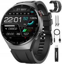 AMOLED САХАР SMARTWATCH 440 МАЧ МОНИТОР АРТЕРИАЛЬНОГО ДАВЛЕНИЯ ЭКГ ИМТ МОНИТОР СЕРДЕЧНОГО РИТМА