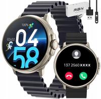 Смарт-часы Rubicon индукции 1.39 дюйма вызова SMS меню RU 360x360